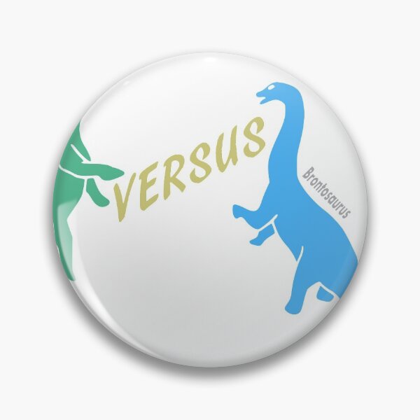 Item preview, Apatosaurus Versus Brontosaurus Dinosaur Dino Fight designed and sold by SamGoodheart.