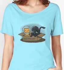 Kitten and Alien Women's Relaxed Fit T-Shirt