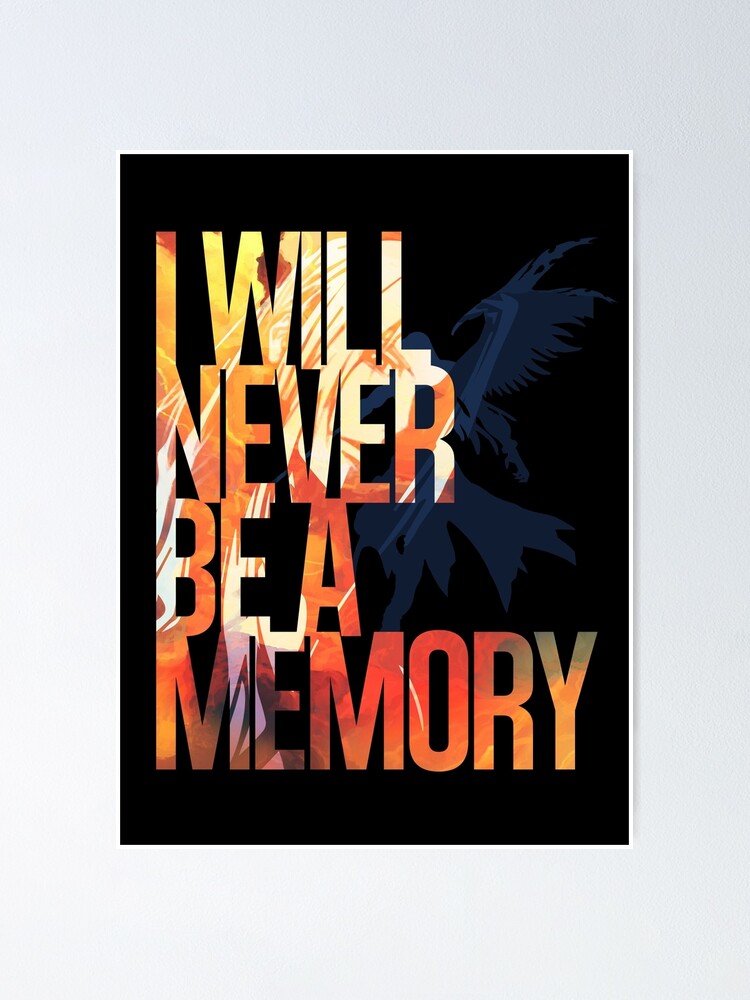 Final Fantasy Vii Sephiroth I Will Never Be A Memory 1 Poster For Sale By Hirocon Redbubble