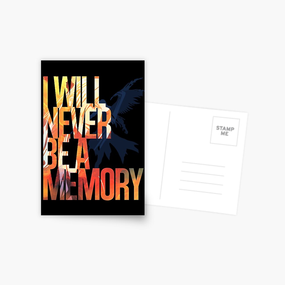 Final Fantasy Vii Sephiroth I Will Never Be A Memory 1 Greeting Card For Sale By Hirocon Redbubble