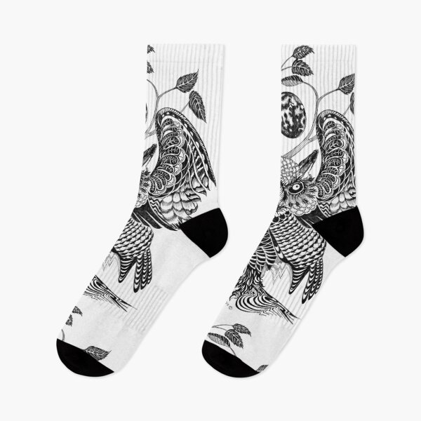 Item preview, Owl Negative (only visible on light colored background) designed and sold by QuixoteRidge.