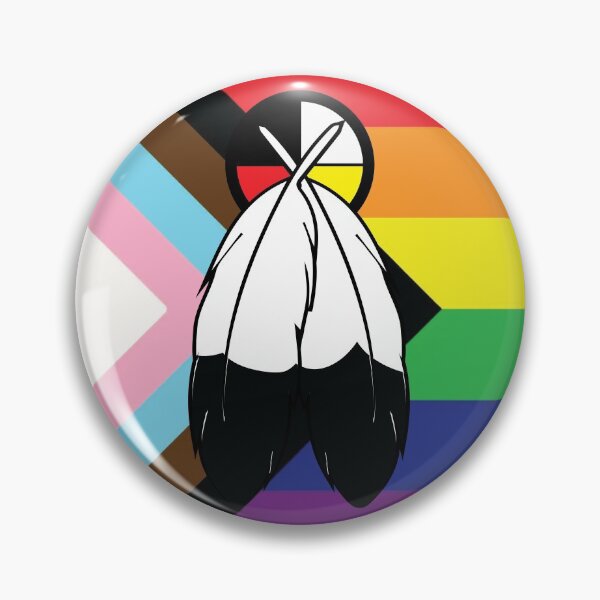 Item preview, Two Spirit Pride  designed and sold by Reconnection.