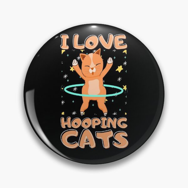 Item preview, I love hooping cats designed and sold by Luna Garcia.