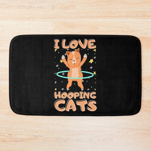 Item preview, I love hooping cats designed and sold by Luna Garcia.
