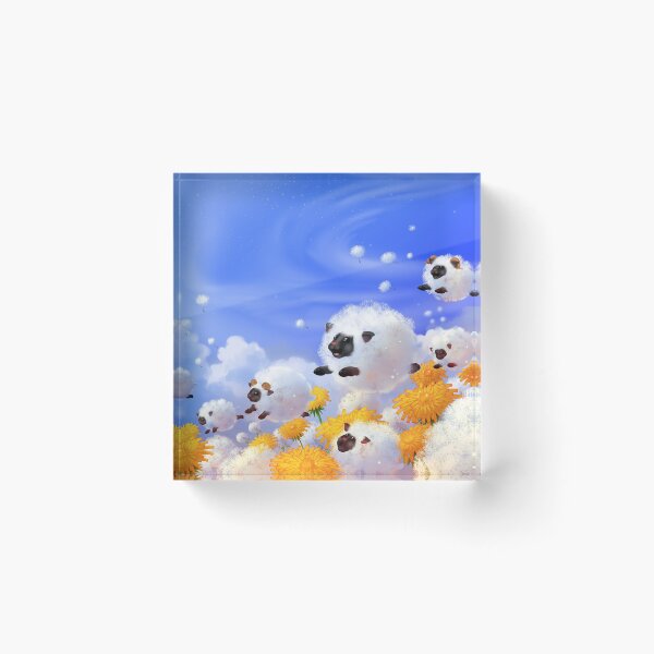 Item preview, Dandelion sheep designed and sold by DigitalCloud.