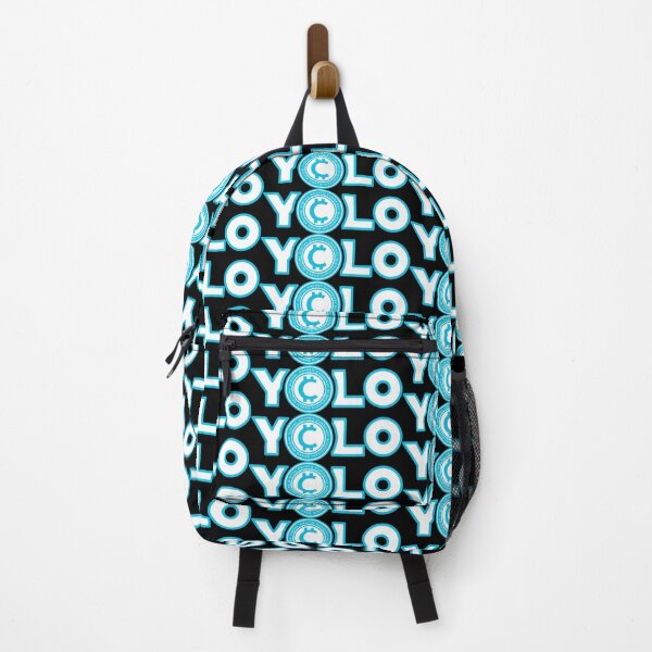 Item preview, YOLO Coin-Blue designed and sold by BLACKSUN-SHOP.