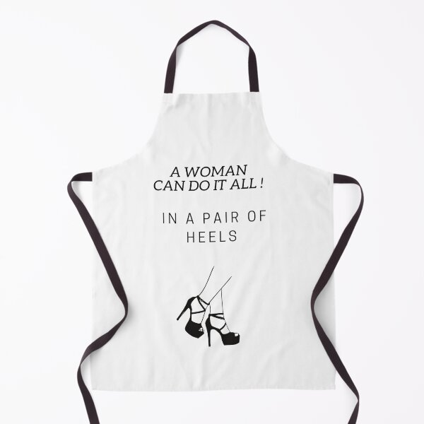 Item preview, a woman can do it all , in a pair of heels , t-shirt love woman designed and sold by NOURnina.