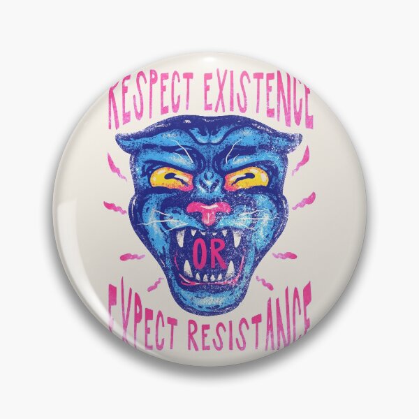 Item preview, Respect Existence or Expect Resistance - Juneteenth Day Black History Month Theme BHM 2021 | Black Panther Party | BHM meaning | 24 7 365 designed and sold by Any Color Designs.