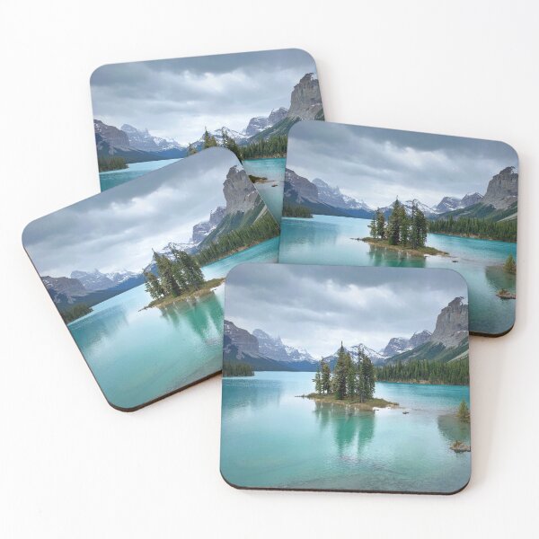Item preview, Spirit Island, Jasper National Park designed and sold by ExploreOutdoors.