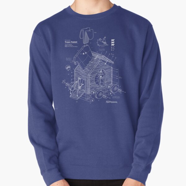 Trojan Rabbit Pullover Sweatshirt
