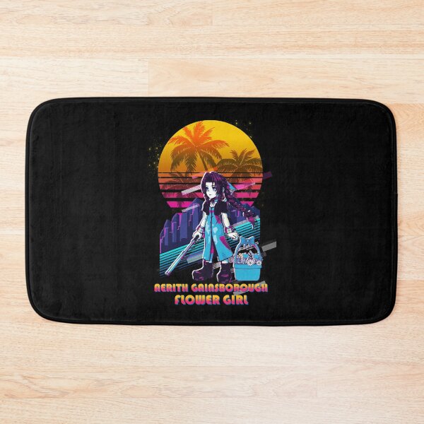 Item preview, Aerith Gainsborough 80s retro Final fantasy 7  designed and sold by Gabrielaxel300.