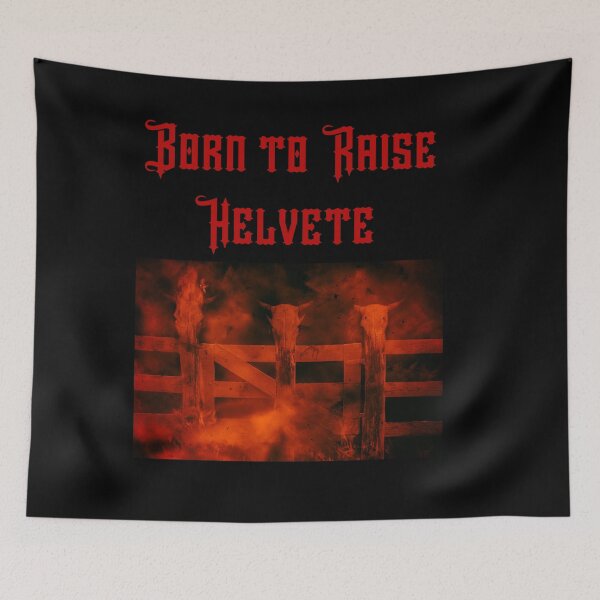Item preview, Born to Raise Helvete T-shirt Alternative Style designed and sold by DreamingAbyss.