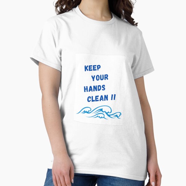 Item preview, Keep your hands clean  designed and sold by Classic8style.
