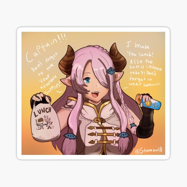 Narmaya, Granblue Fantasy The Animation Sticker for Sale by B-love