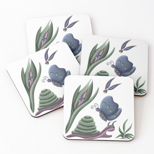 Item preview, Bugs in a Garden designed and sold by LadyTaneli.