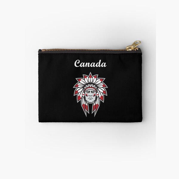 Item preview, Canada Colorful Native American Indian Chief Dark Color designed and sold by TinyStarCanada.