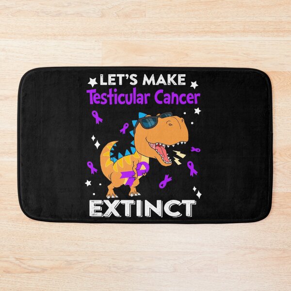 Item preview, Let's Make Testicular Cancer Extinct Testicular Cancer Warrior Gift designed and sold by Sabfit.