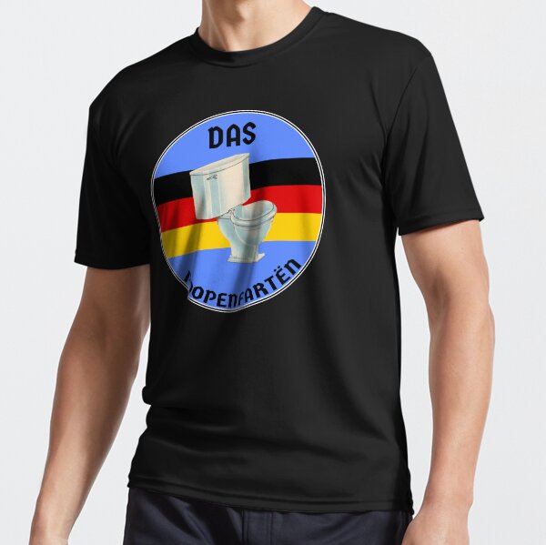 "Das poopenfarten german toilet humour fart meme" Active TShirt by