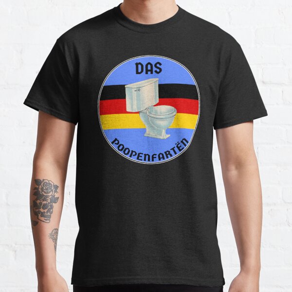 "Das poopenfarten german toilet humour fart meme" Tshirt for Sale by