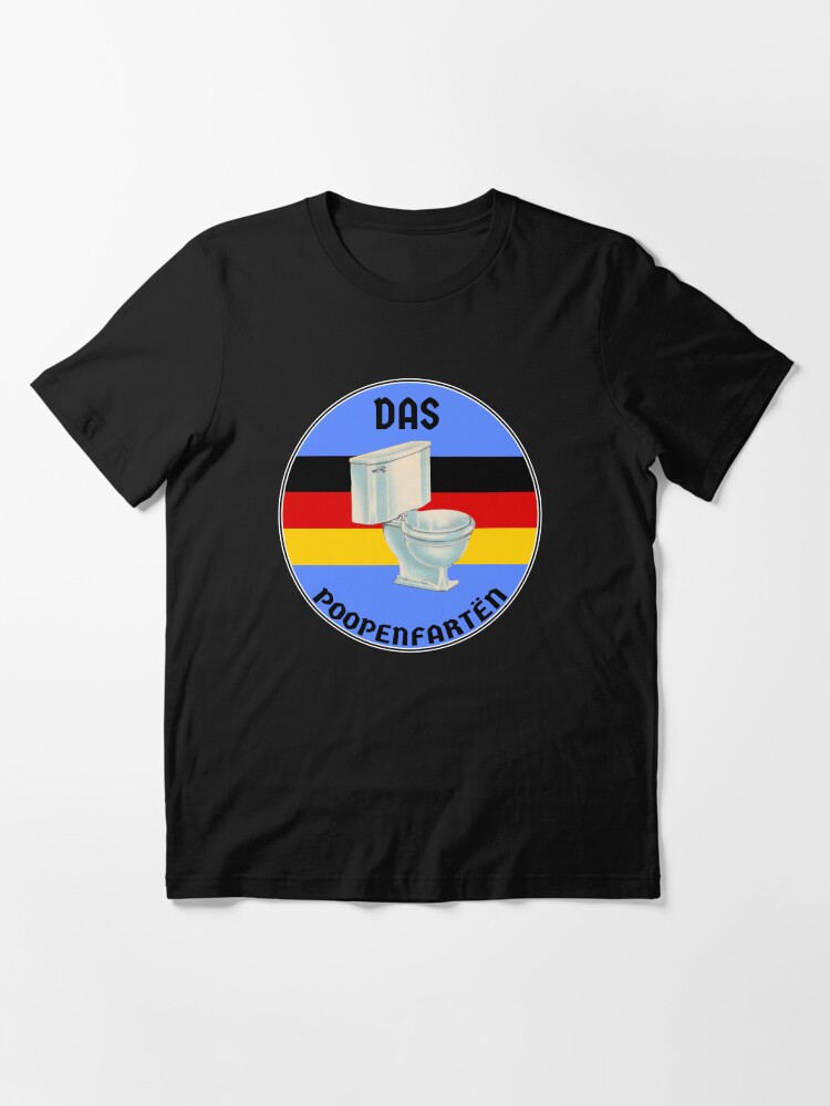 "Das poopenfarten german toilet humour fart meme" Tshirt for Sale by