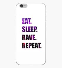 Eat.Sleep.Rave.Repeat. iPhone-Hülle & Cover