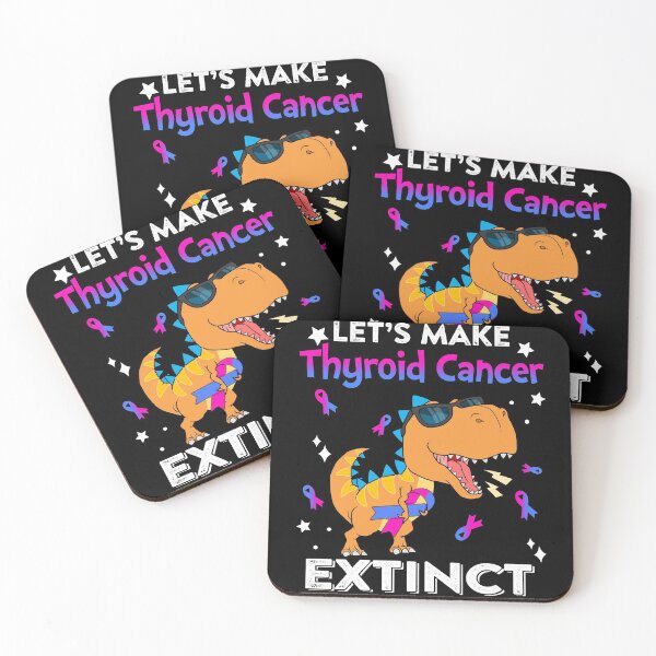 Item preview, Let's Make Thyroid Cancer Extinct Thyroid Cancer Warrior Gift designed and sold by Sabfit.