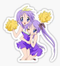 Hiiragi Tsukasa & Hiiragi Kagami (Lucky Star) Sticker
