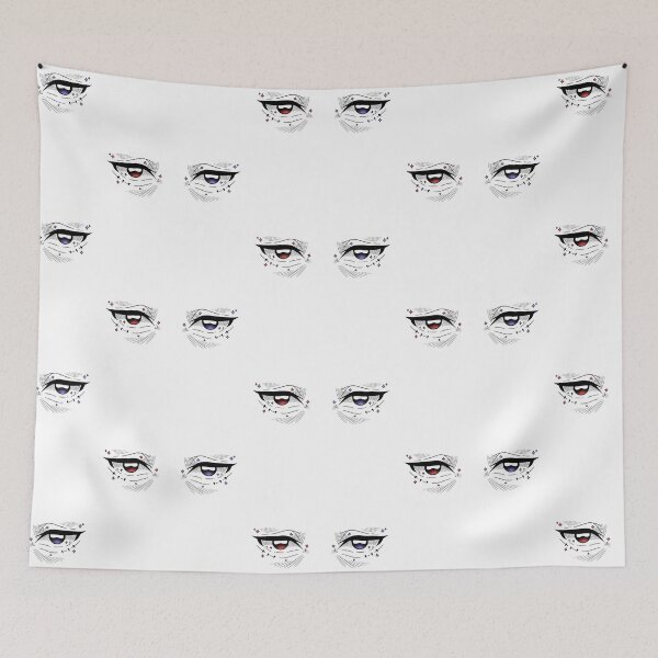 Item preview, Red and Blue Simple Anime Eyes designed and sold by Atelier CM.