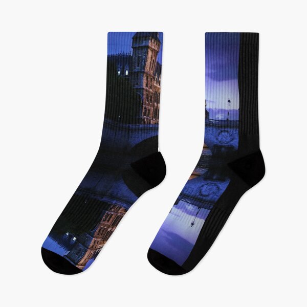 Item preview, Paris at dusk: the Seine and the Conciernerie designed and sold by Sara Sanchez PHOTO.
