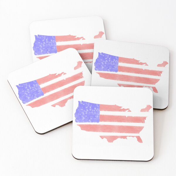 Item preview, Gouache  American Flag designed and sold by TheLoyalSpade.