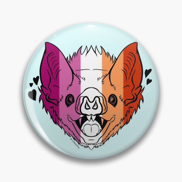 Item preview, Lesbian Pride Vampire Bat Sunset Flag designed and sold by luxecoffin.