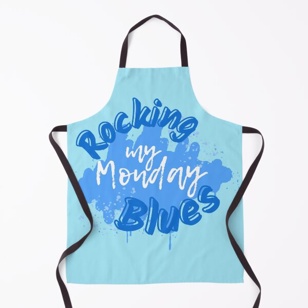Item preview, Rocking my Monday Blues Positive Vibes Only-Funny Quotes designed and sold by Mary Maple.