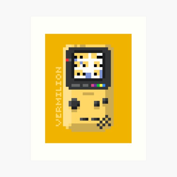 Item preview, Vermilion - Pixel Cities Serie 10/10 designed and sold by mdmShirts.