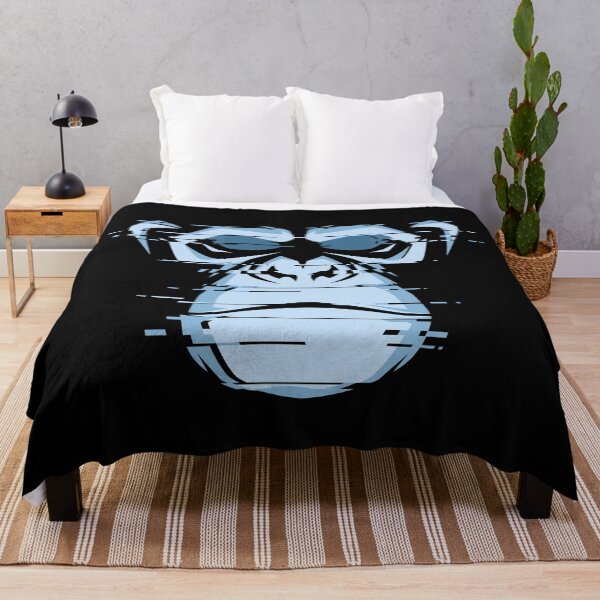 Item preview, Glitch Chimpanzee Head  designed and sold by Caroodoo.