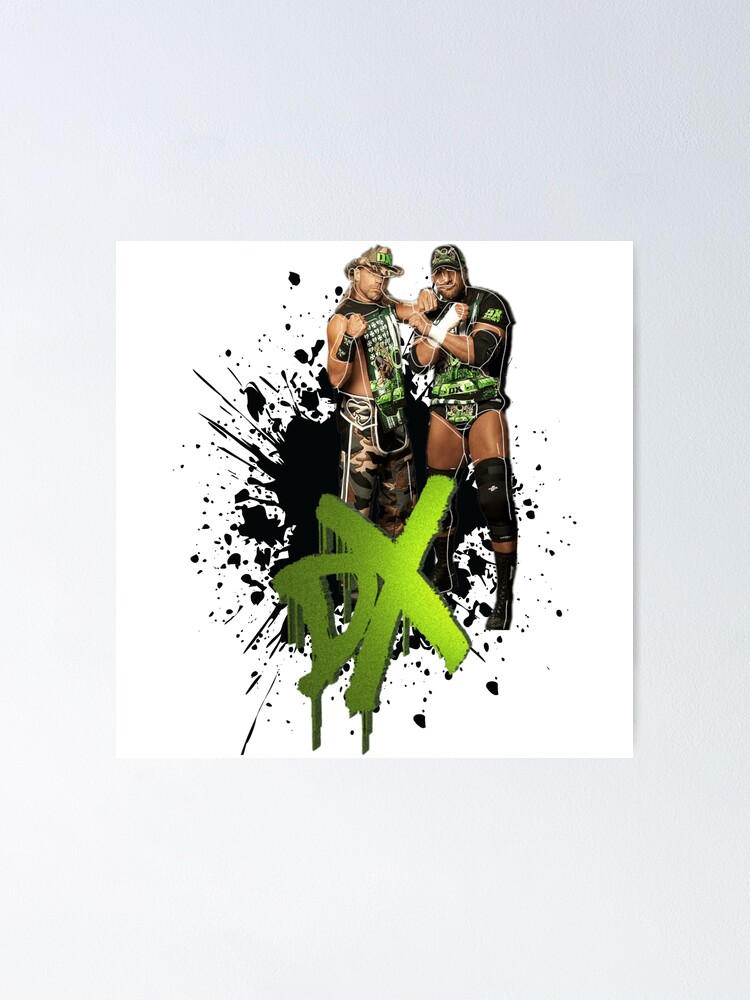 Wwe D Generation X Dx Army Design Poster By Yaya Line Redbubble