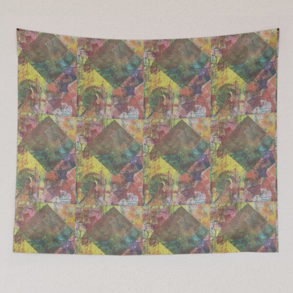 Item preview, A Collage of Abstract Mono Prints designed and sold by mewinkart.