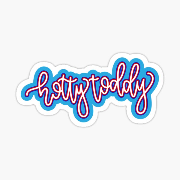 Hotty Toddy Sticker
