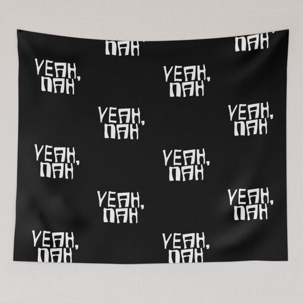 Item preview, Yeah Nah australian phrase bogan design designed and sold by Captain-Jackson.