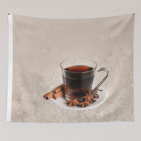 Item preview, A cup of tea in the midlle of the white table designed and sold by Mariocii.