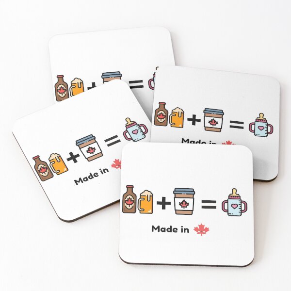 Item preview, Canadian dad plus Canadian mom equal Canadian baby designed and sold by missionbear.