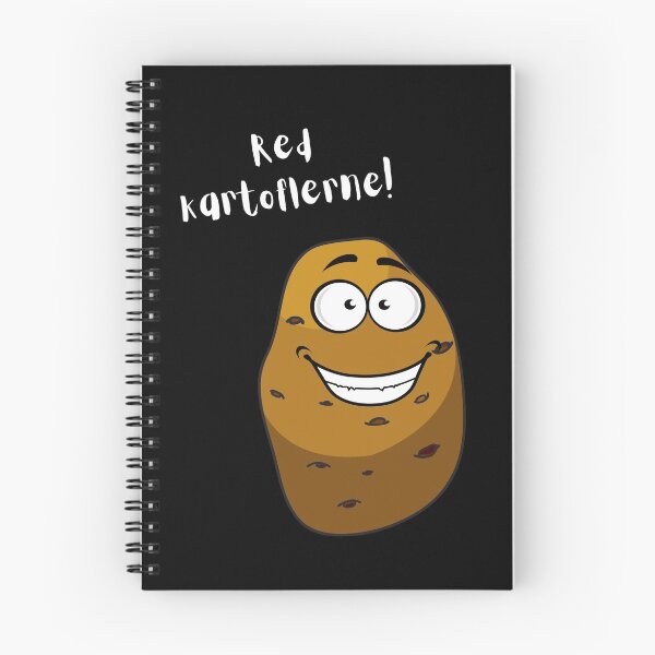 Item preview, (Design is in Danish) (På dansk) Red kartoflerne! (Save the potatoes!) designed and sold by Cosmic-Ferret.