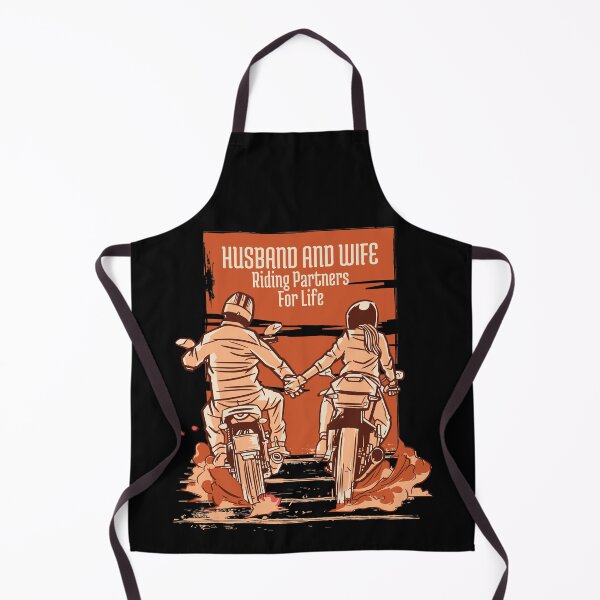Item preview, Vintage husband and wife riding partners for life designed and sold by TamGustam.