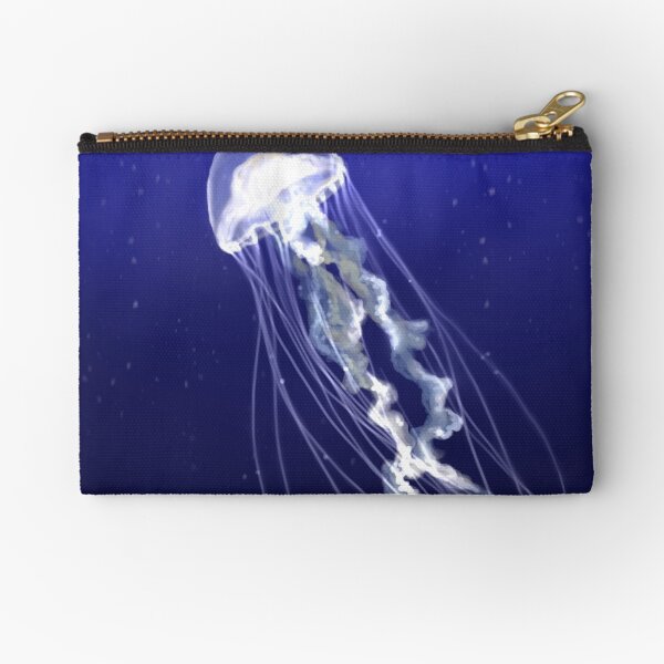 Jellyfish Digital Art Zipper Pouch