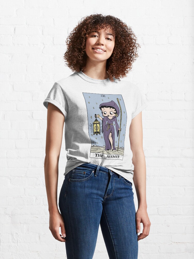 Alternate view of Betty Boop Tarots: The Hermit Classic T-Shirt
