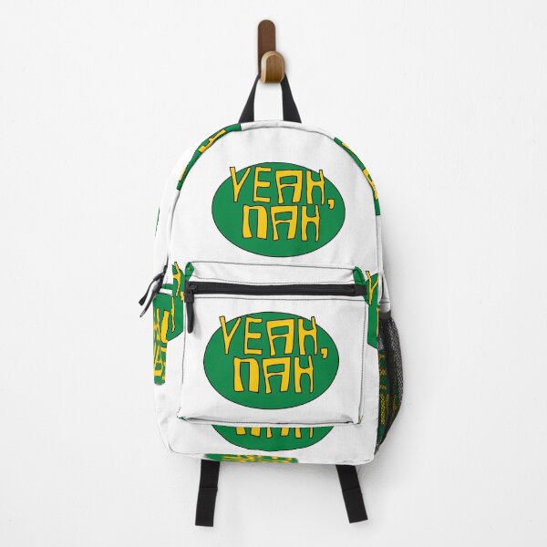 Item preview,  Yeah Nah australian green yellow phrase bogan design designed and sold by Captain-Jackson.