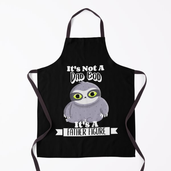 Item preview, It's Not A Dad Bod It's A Father Figure Sloth Dad Joke Father's Day designed and sold by LadySaltwater.