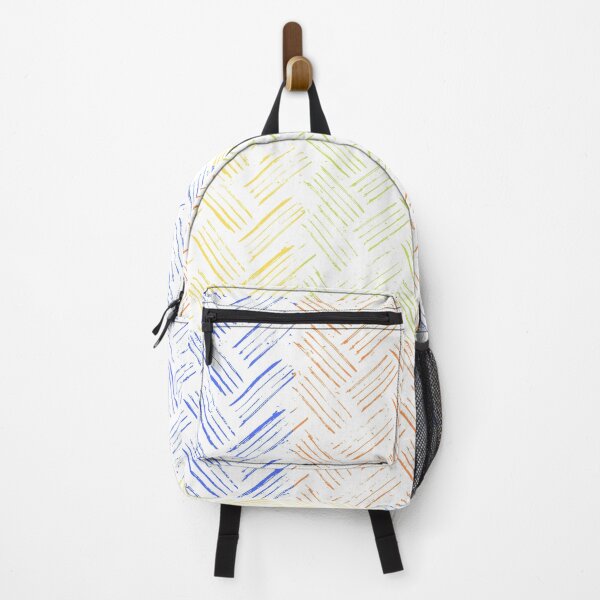 Item preview, Orange, Yellow, Blue and Green Line With White Background Patterns designed and sold by petertogetherz.