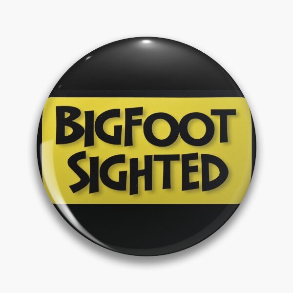 Item preview, Bigfoot Sighted Black and Yellow designed and sold by SEEphotos7171.