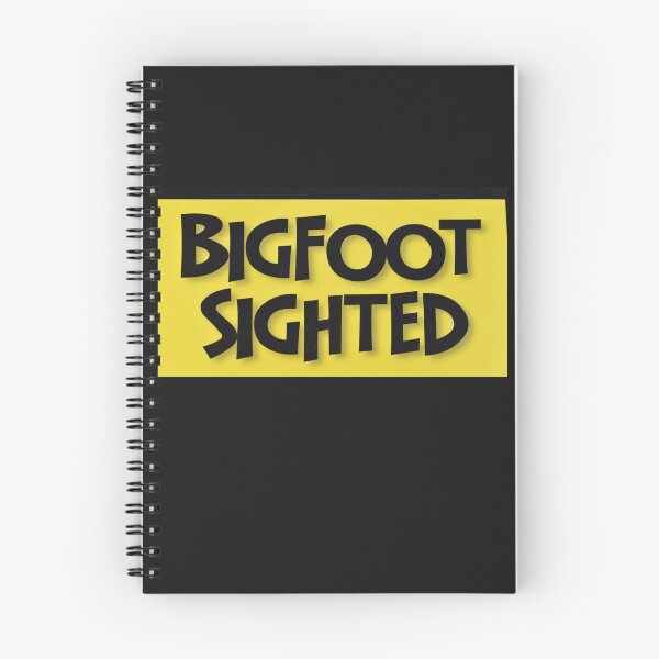 Item preview, Bigfoot Sighted Black and Yellow designed and sold by SEEphotos7171.