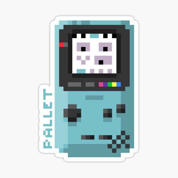 Pallet - Pixel Cities Serie 8/10 Sticker